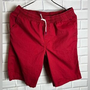 CAT & JACK boys Red Drawstring Shorts/size 16